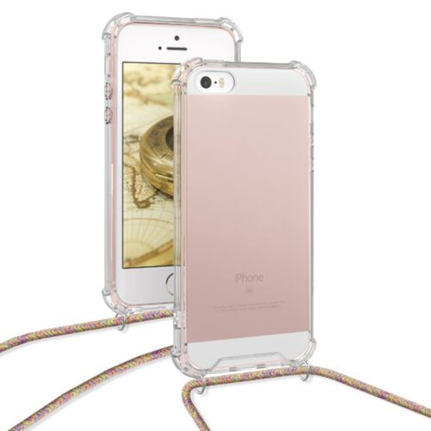 Husa pentru Apple iPhone 5/iPhone 5s/iPhone SE, Silicon, Transparent, 48210.08 fotografia produsului View 5 L