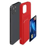 Husa Kwmobile pentru Apple iPhone 13, Silicon, Rosu, 55955.09 fotografia produsului View 6 S