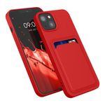 Husa Kwmobile pentru Apple iPhone 13, Silicon, Rosu, 55955.09 fotografia produsului