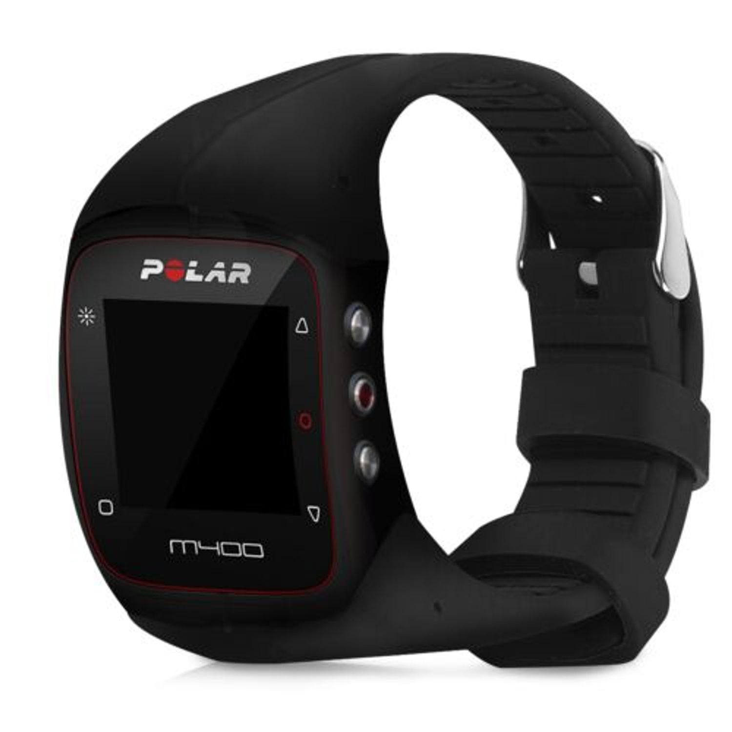 Curea pentru Polar M400/M430, Silicon, Negru, 43569.01 fotografia produsului