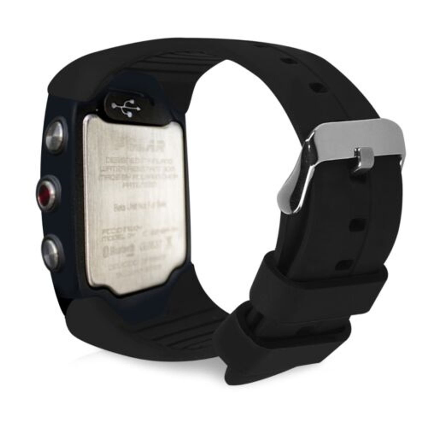 Curea pentru Polar M400/M430, Silicon, Negru, 43569.01 fotografia produsului View 3 L
