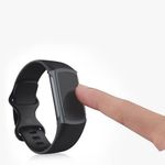Set 2 Huse pentru Fitbit Charge 5, Kwmobile, Transparent, Silicon, 56385.02 fotografia produsului View 9 S
