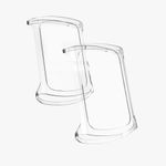 Set 2 Huse pentru Fitbit Charge 5, Kwmobile, Transparent, Silicon, 56385.02 fotografia produsului View 11 S