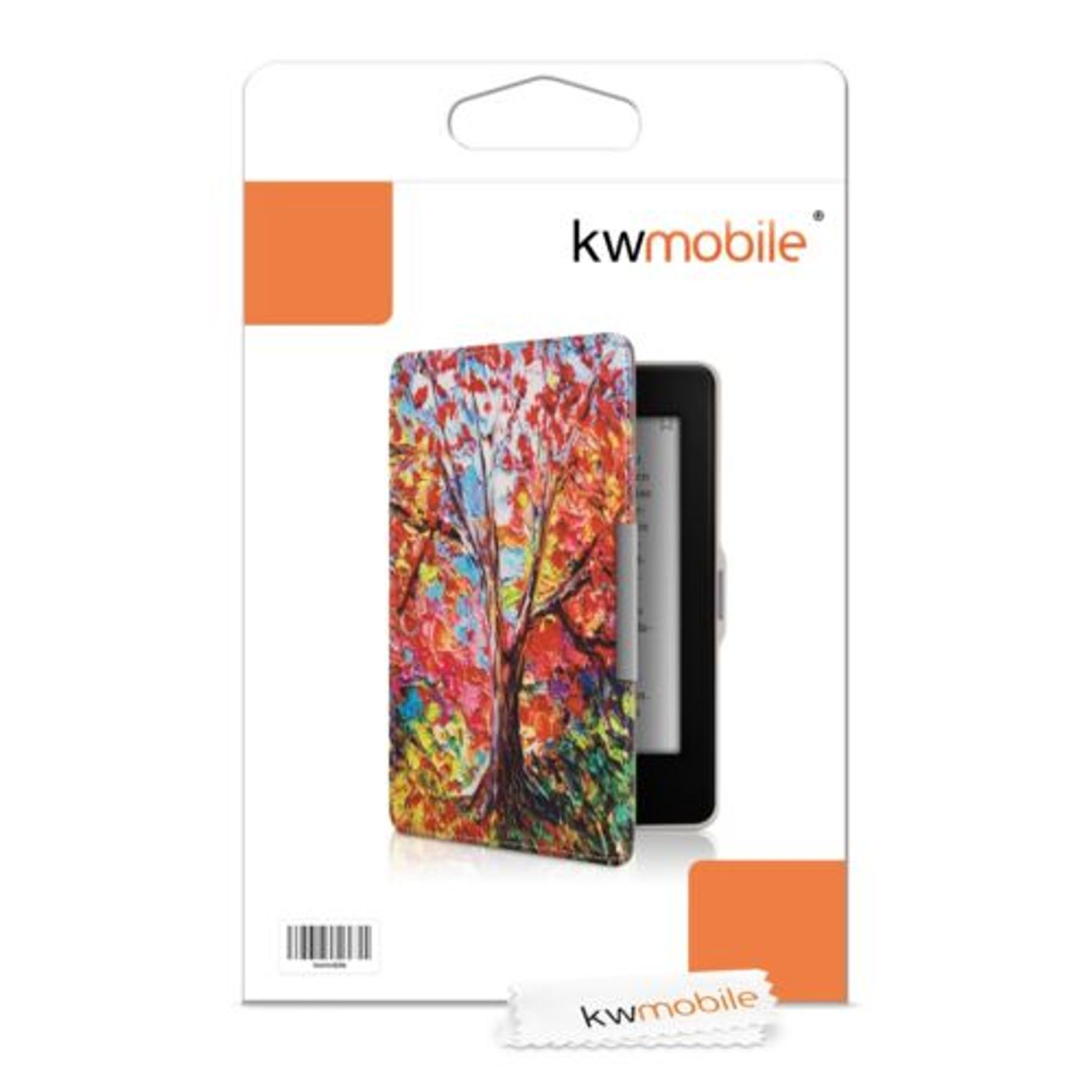 Husa pentru Kindle Paperwhite 7, Piele ecologica, Multicolor, 23136.10 fotografia produsului View 7 L