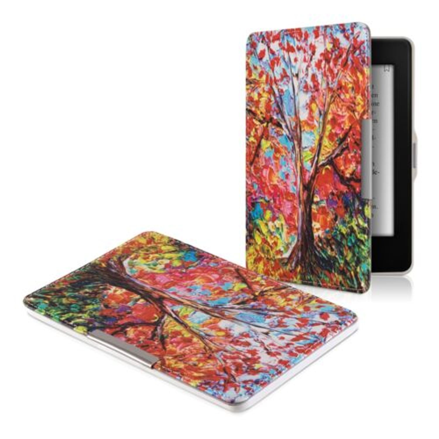 Husa pentru Kindle Paperwhite 7, Piele ecologica, Multicolor, 23136.10 fotografia produsului View 2 L
