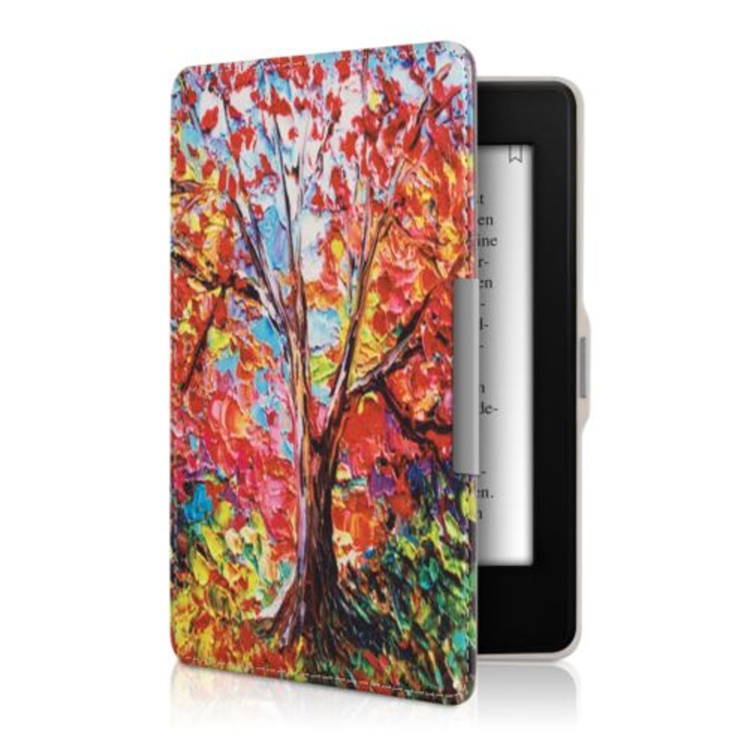 Husa pentru Kindle Paperwhite 7, Piele ecologica, Multicolor, 23136.10 fotografia produsului
