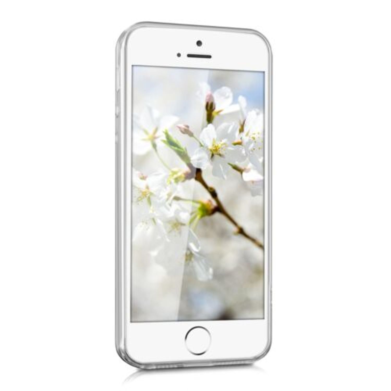Husa pentru Apple iPhone 5/iPhone 5s/iPhone SE, Silicon, Alb, 38247.05 fotografia produsului View 11 L