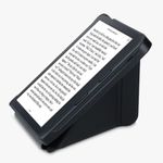 Husa pentru Kobo Libra 2, Piele ecologica, Negru, Kwmobile, 56576.01 fotografia produsului View 7 S