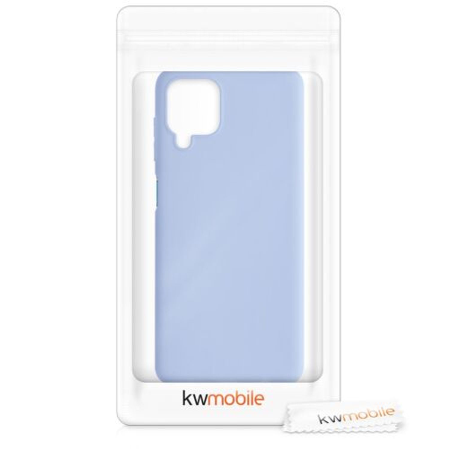 Husa pentru Samsung Galaxy A12, Silicon, Albastru, 54048.58 fotografia produsului View 7 L