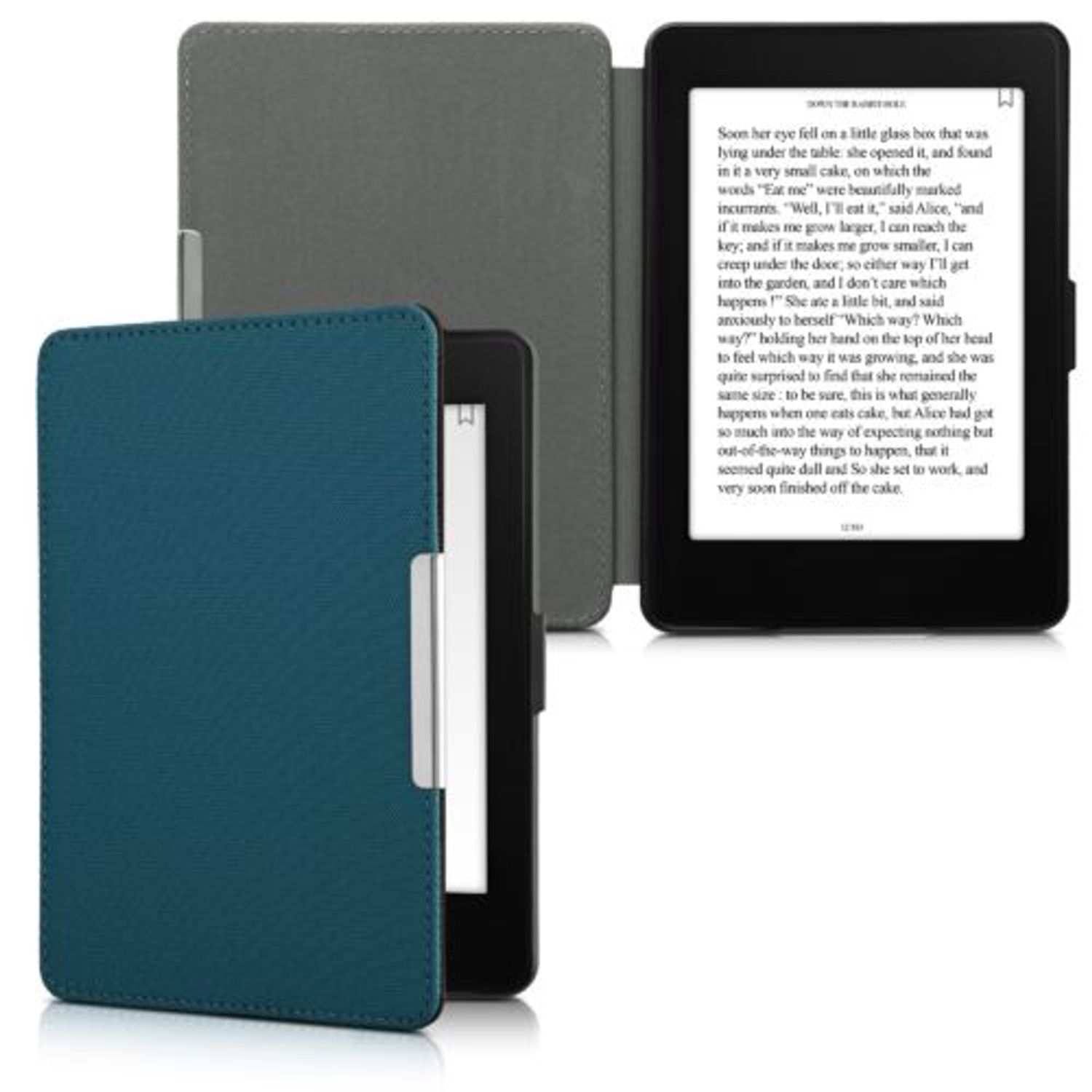 Husa pentru Amazon Paperwhite 7, Kwmobile, Verde, Nylon, 49487.78 fotografia produsului