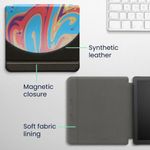 Husa pentru Kobo Libra 2, Kwmobile, Multicolor, Piele ecologica, 56575.43 fotografia produsului View 7 S