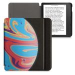 Husa pentru Kobo Libra 2, Kwmobile, Multicolor, Piele ecologica, 56575.43 fotografia produsului View 2 S