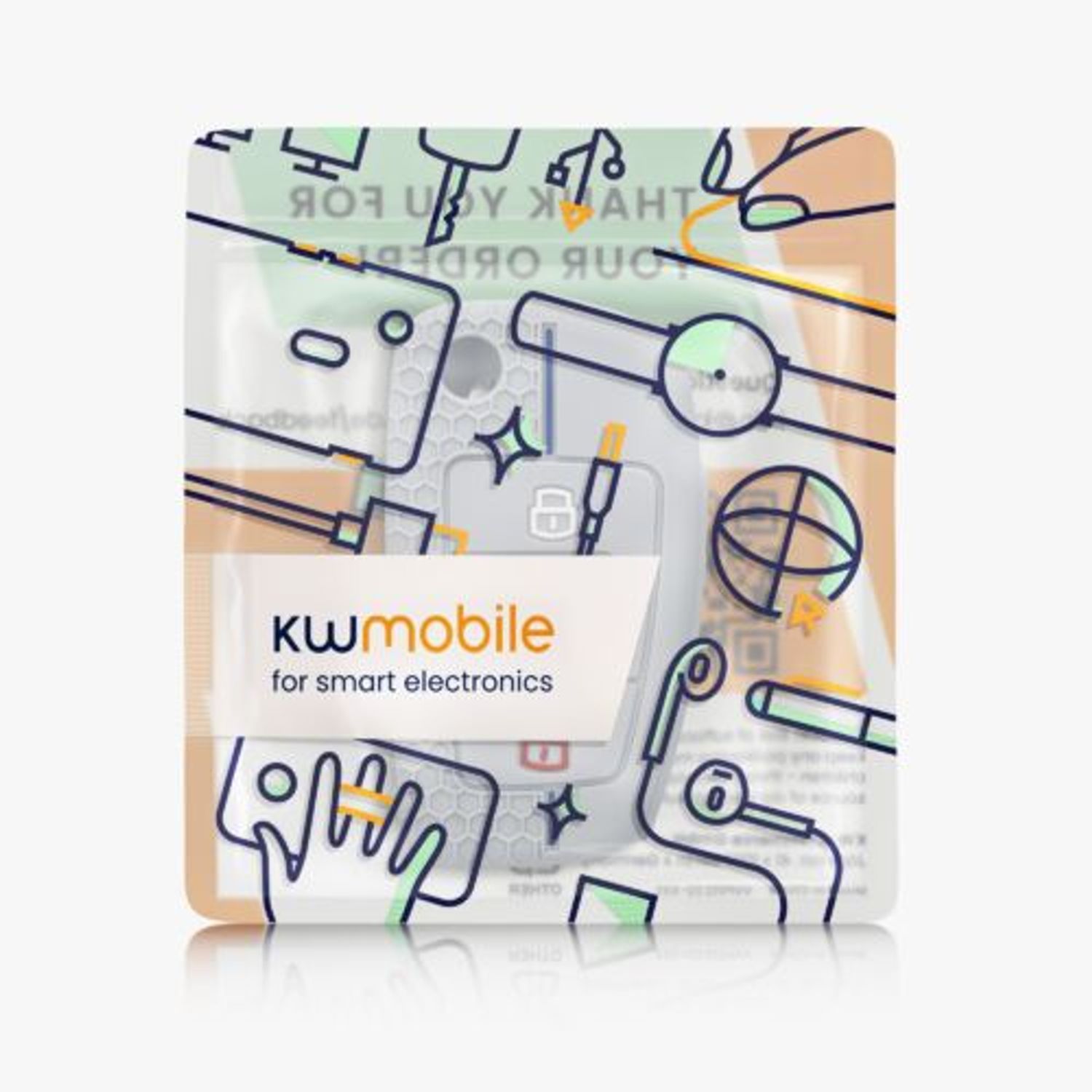 Husa Cheie Auto pentru Audi, 3 Butoane, Kwmobile, Silicon, Gri, 53134.08 fotografia produsului View 8 L