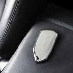 Husa Cheie Auto pentru VW 3 Butoane, Kwmobile, Alb, Aluminiu, 56379.02 fotografia produsului View 3 S