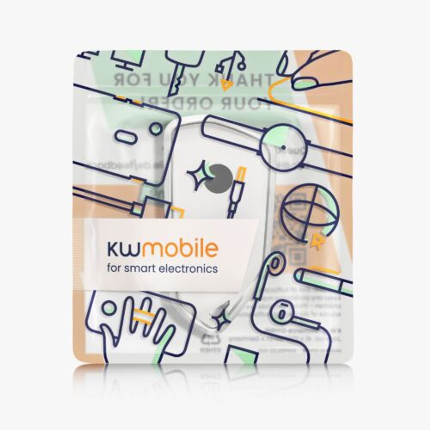 Husa Cheie Auto pentru VW 3 Butoane, Kwmobile, Alb, Aluminiu, 56379.02 fotografia produsului View 10 L