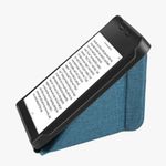 Husa pentru Kobo Libra 2, Kwmobile, Albastru, Textil, 56582.78 fotografia produsului View 8 S