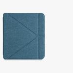 Husa pentru Kobo Libra 2, Kwmobile, Albastru, Textil, 56582.78 fotografia produsului View 10 S