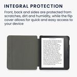 Husa pentru Kobo Libra 2, Kwmobile, Rosu, Nylon, 57199.09 fotografia produsului View 5 S