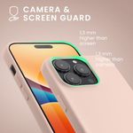 Husa Kwmobile pentru Apple iPhone 14 Pro, Silicon, Crem, 59081.225 fotografia produsului View 6 S