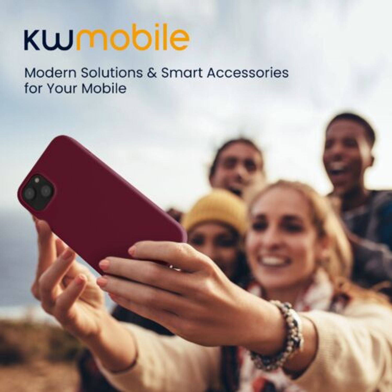 Husa Kwmobile pentru Apple iPhone 14 Plus, Silicon, Violet, 59072.209 fotografia produsului View 7 L
