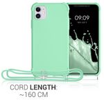 Husa pentru Apple iPhone 11, Silicon, Verde, 53838.71, Kwmobile fotografia produsului View 4 S