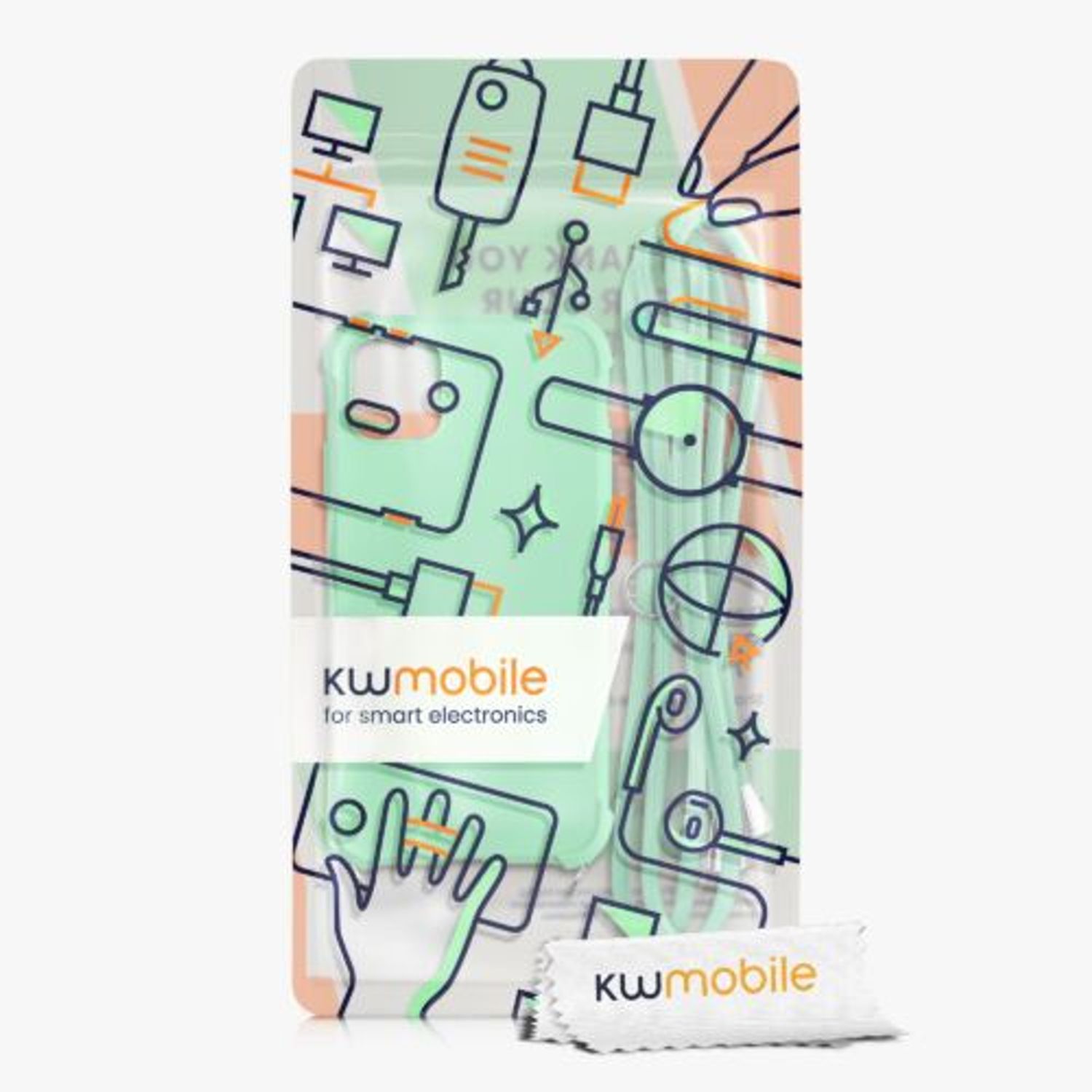 Husa pentru Apple iPhone 11, Silicon, Verde, 53838.71, Kwmobile fotografia produsului View 7 L