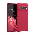 Husa pentru Google Pixel 6 Pro, Silicon, Rosu, 55866.229, Kwmobile fotografia produsului