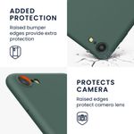 Husa pentru Apple iPhone 8/iPhone 7/iPhone SE 2, Silicon, Verde, 49979.166, Kwmobile fotografia produsului View 4 S