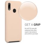 Husa pentru Huawei P Smart (2019), Silicon, Crem, 47824.154 fotografia produsului View 4 S