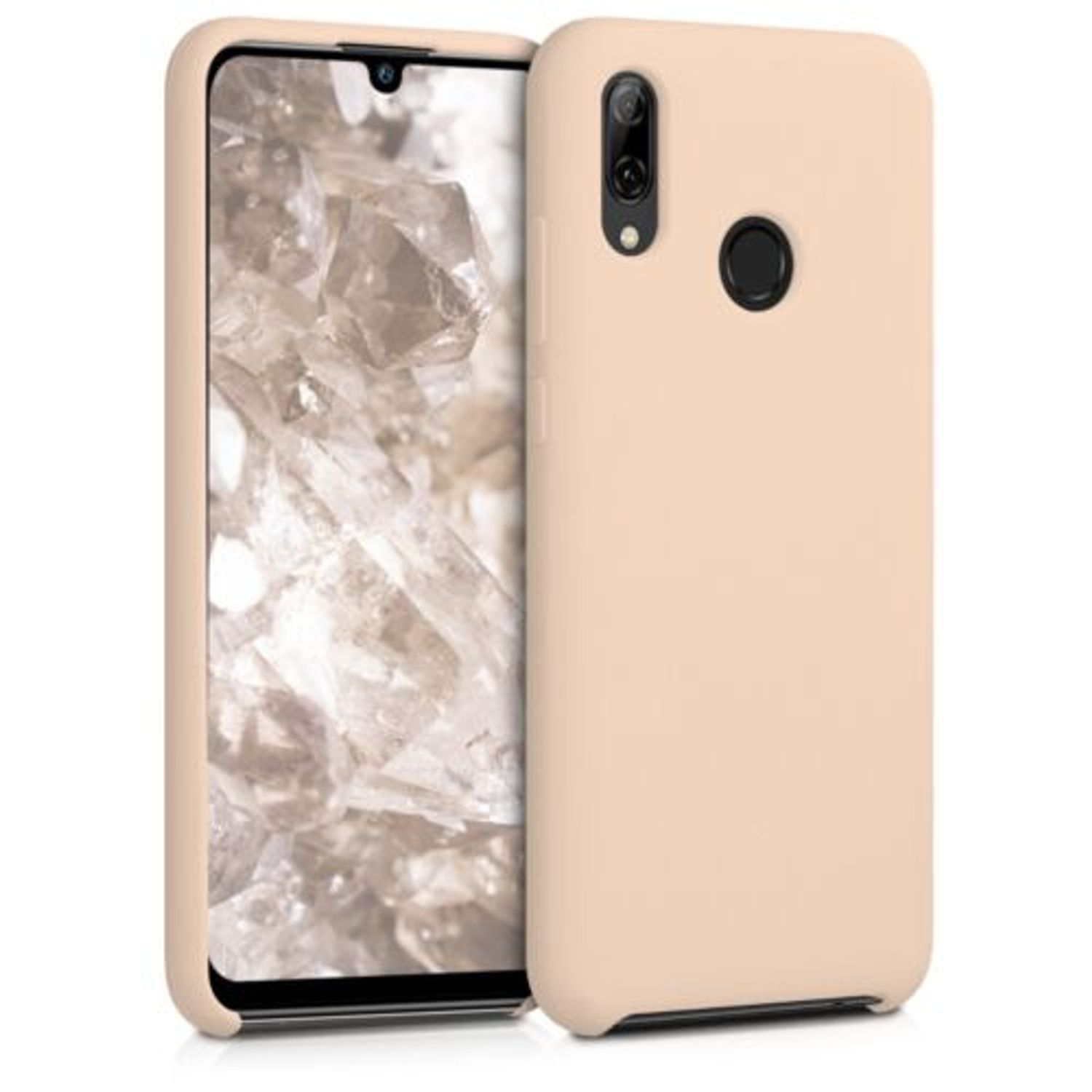 Husa pentru Huawei P Smart (2019), Silicon, Crem, 47824.154 fotografia produsului