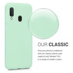 Husa pentru Samsung Galaxy A20e, Silicon, Verde, 48738.50 fotografia produsului View 4 S