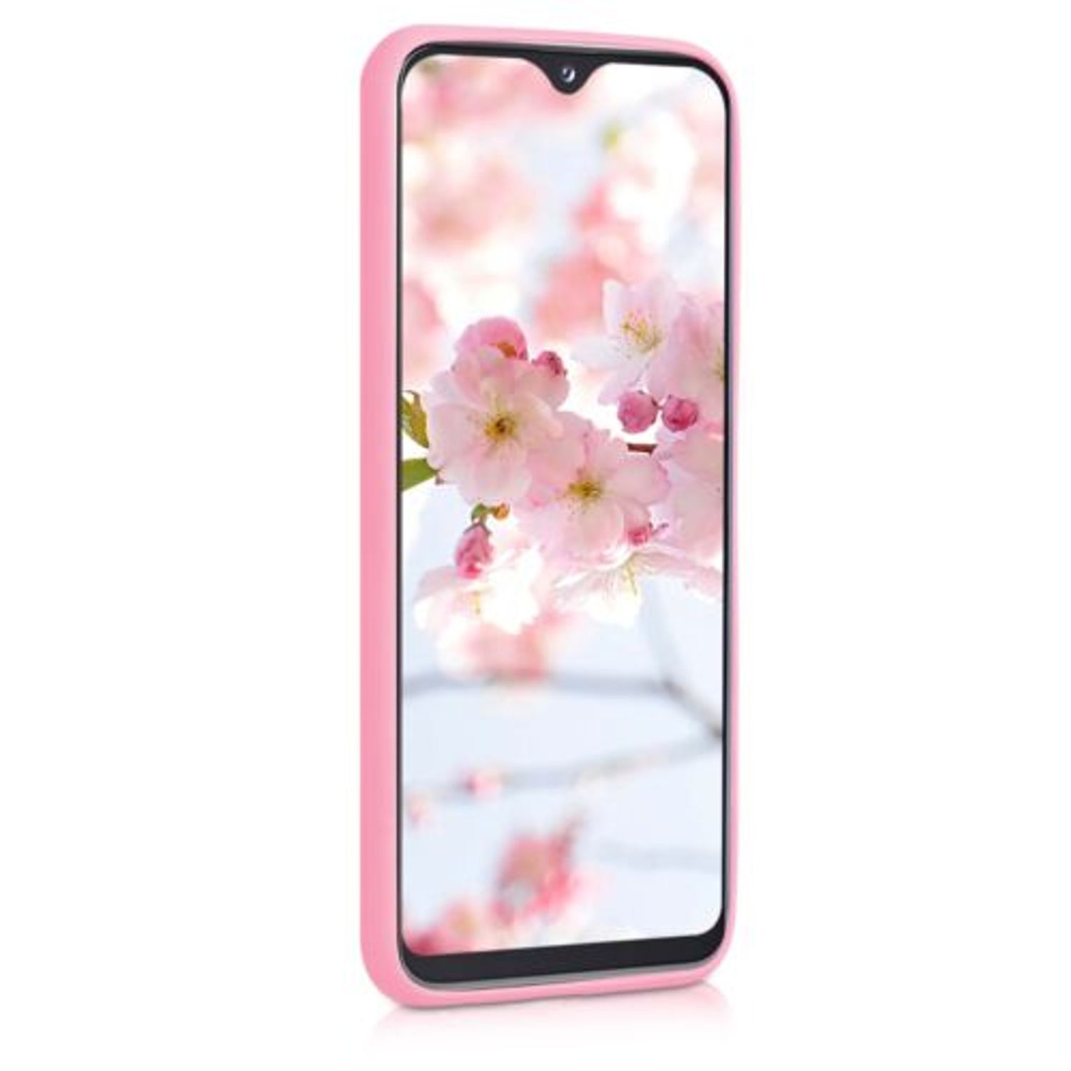 Husa pentru Samsung Galaxy A20e, Silicon, Roz, 48738.123 fotografia produsului View 3 L
