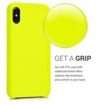 Husa pentru Apple iPhone X/iPhone XS, Silicon, Galben, 42495.149 fotografia produsului View 4 S