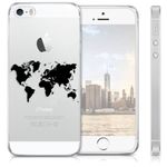 Husa pentru Apple iPhone 5/iPhone 5s/iPhone SE, Silicon, Negru, 40657.04 fotografia produsului View 2 S
