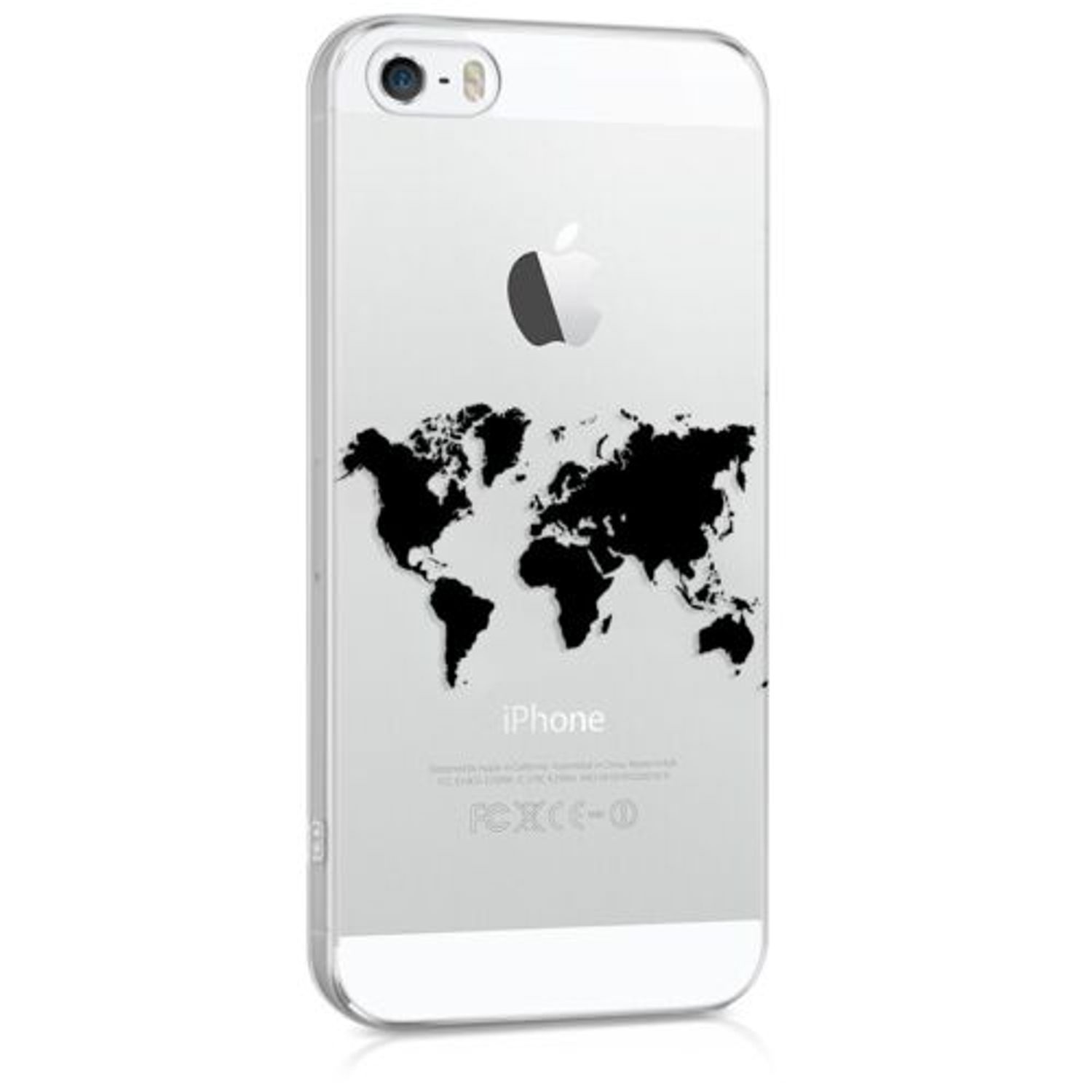 Husa pentru Apple iPhone 5/iPhone 5s/iPhone SE, Silicon, Negru, 40657.04 fotografia produsului View 8 L
