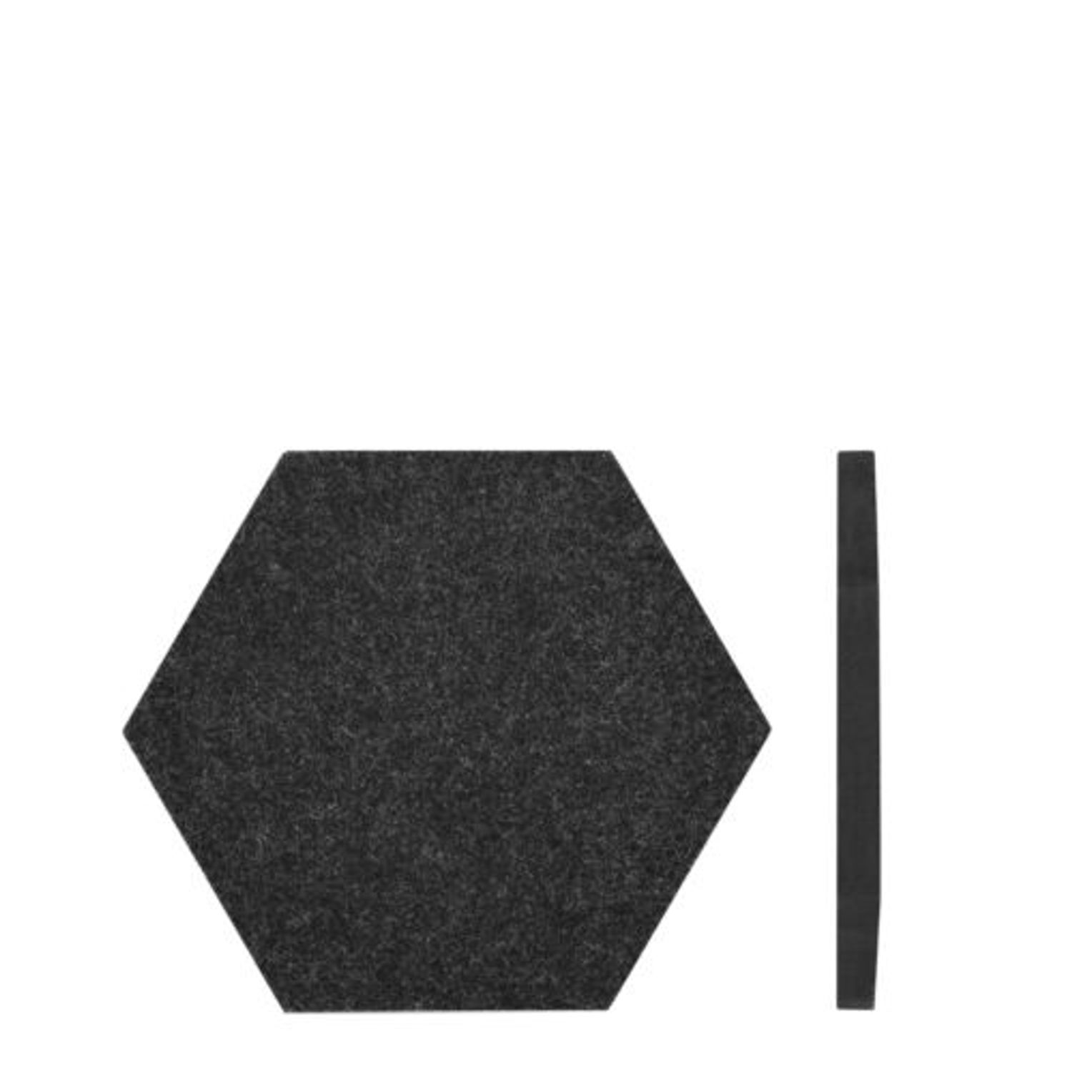 Set 6 Panouri pluta hexagonal Navaris, 15 x 17 cm, 10 pini, 46230.02 fotografia produsului View 10 L