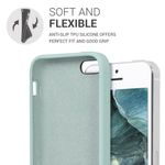 Husa pentru Apple iPhone 5/iPhone 5s/iPhone SE, Silicon, Verde, 42766.50 fotografia produsului View 4 S