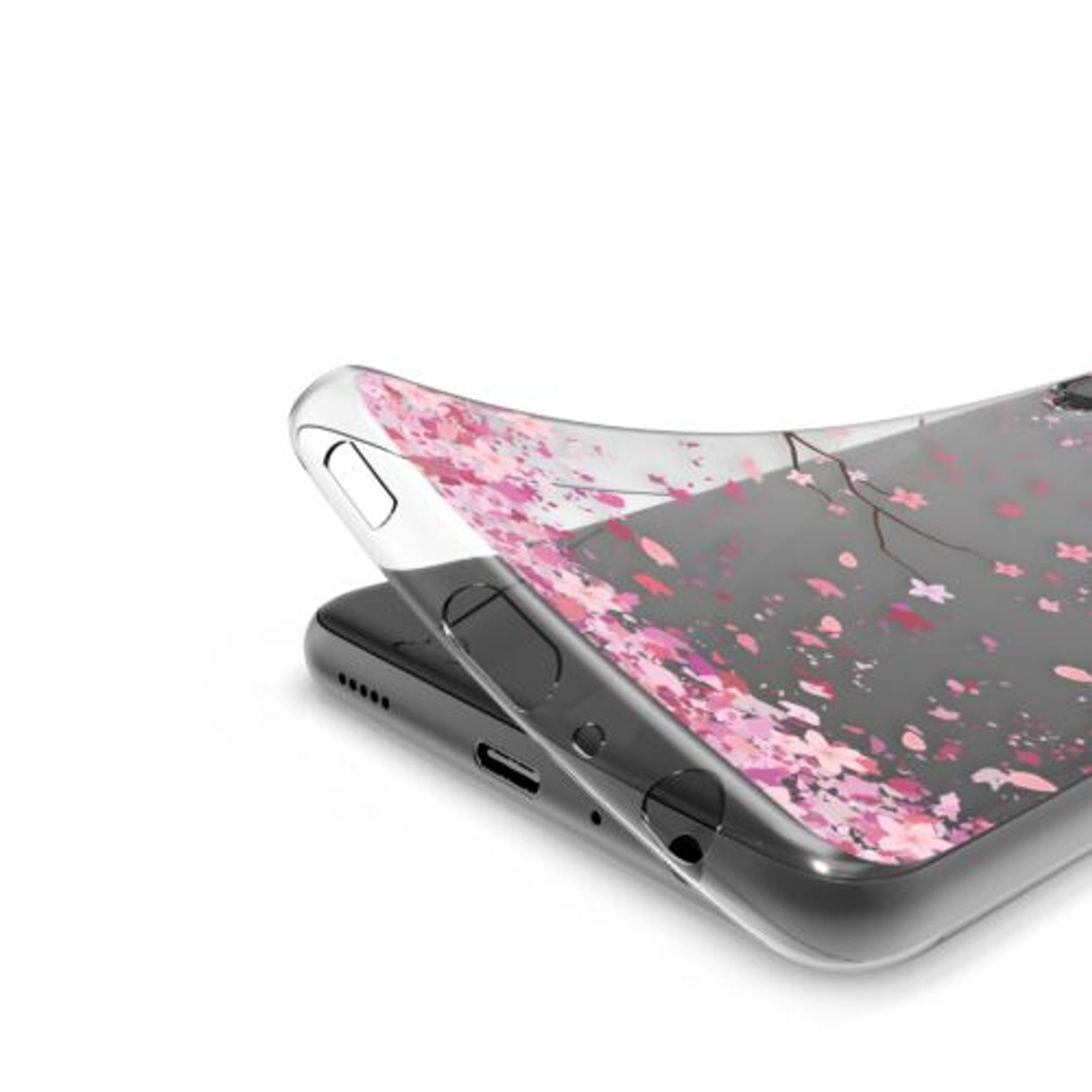 Husa pentru Samsung Galaxy A22, Silicon, Multicolor, 55498.01 fotografia produsului View 8 L