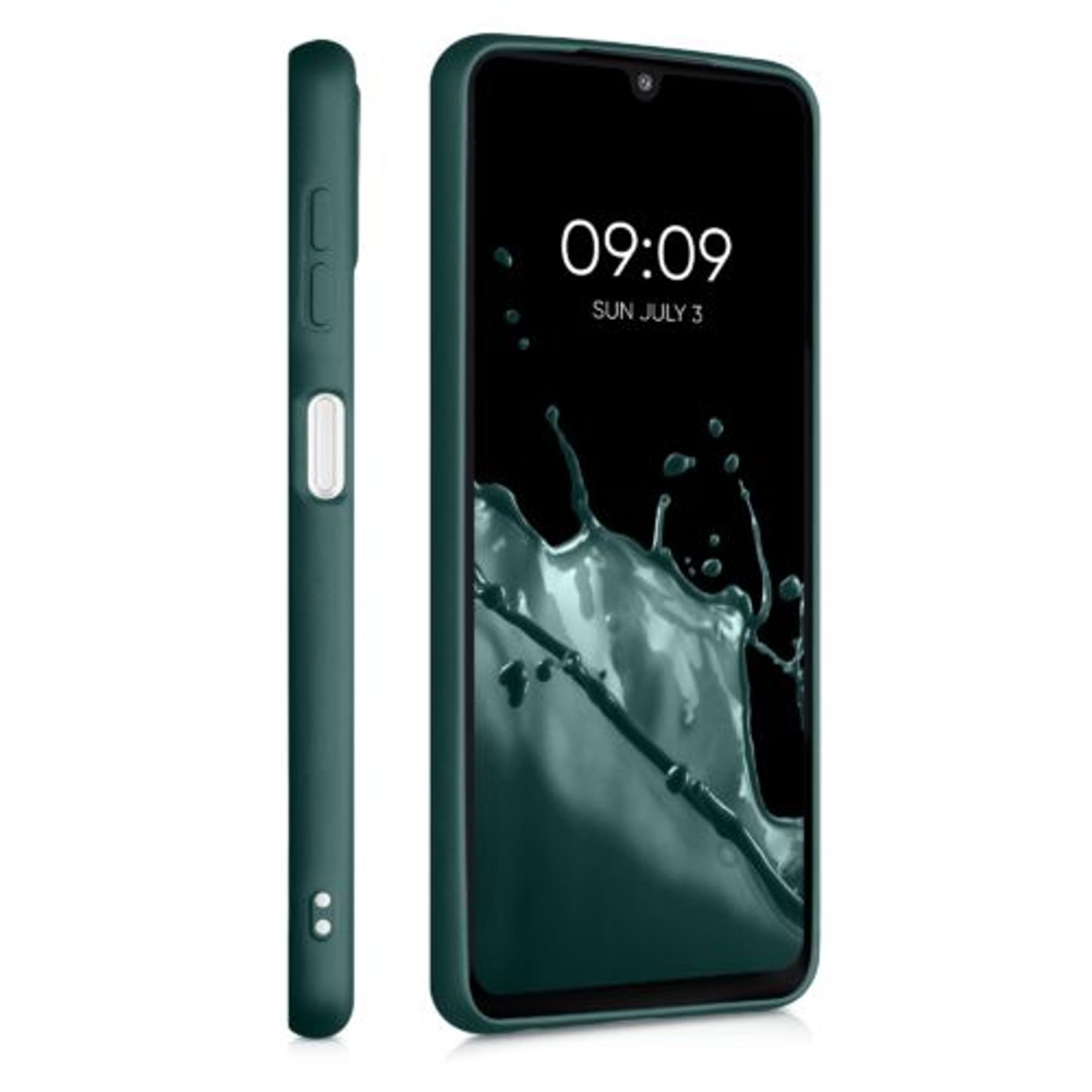 Husa pentru Samsung Galaxy A22, Silicon, Verde, 55495.14 fotografia produsului View 6 L