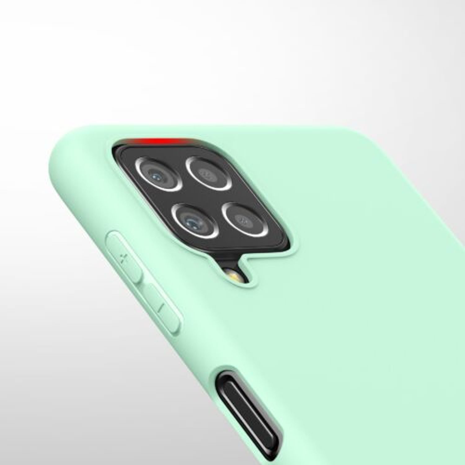 Husa pentru Samsung Galaxy A22, Silicon, Verde, 55493.50 fotografia produsului View 8 L