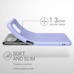 Husa pentru Samsung Galaxy A22, Silicon, Mov, 55493.139 fotografia produsului View 3 S