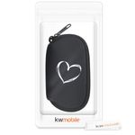 Husa pentru mouse Apple Magic Mouse 2/Magic Mouse 1, Kwmobile, Negru/Alb, Neopren, 51118.03 fotografia produsului View 6 S