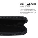 Husa pentru mouse Apple Magic Mouse 2/Magic Mouse 1, Kwmobile, Negru/Alb, Neopren, 51118.03 fotografia produsului View 4 S