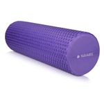 Rola Pilates Navaris, 45 x 15 cm, Mov, 45381.38 fotografia produsului
