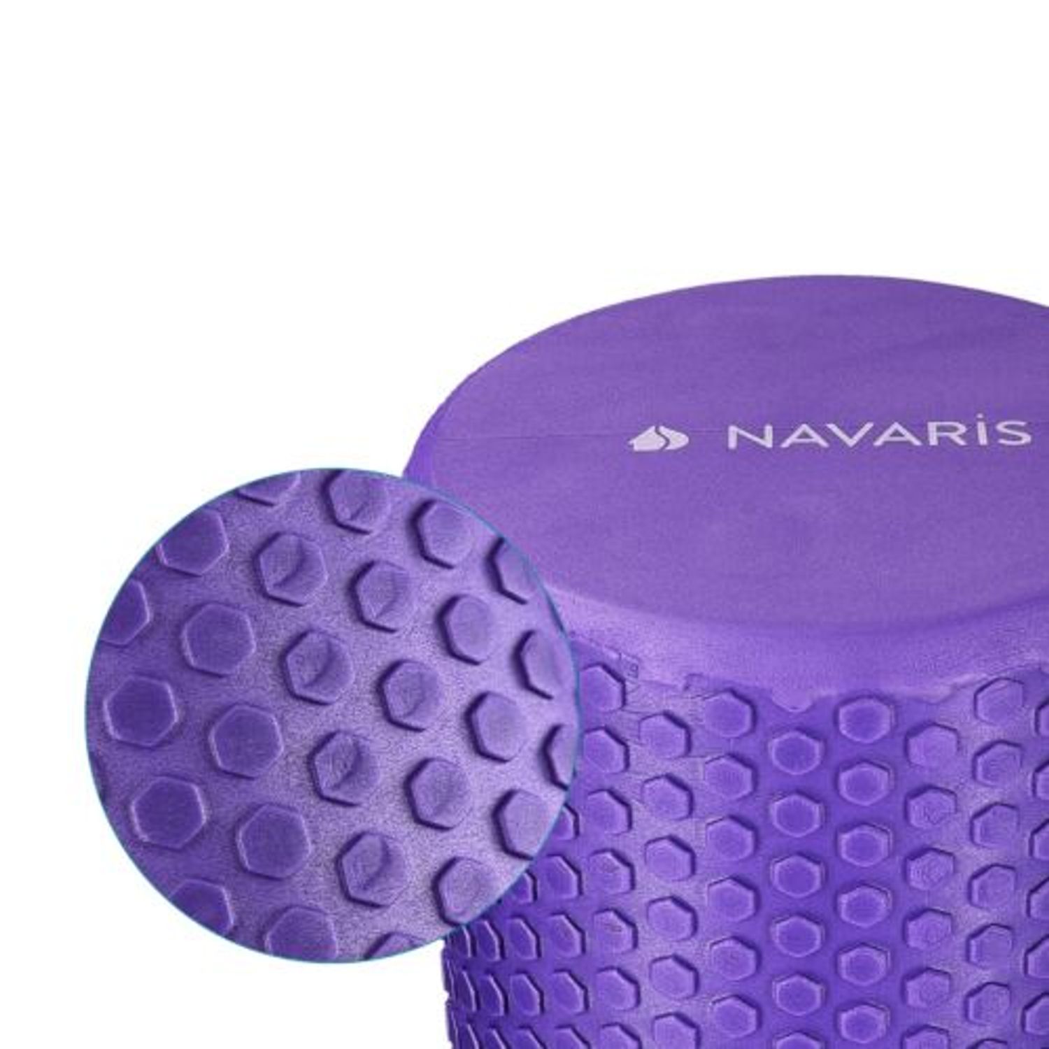 Rola Pilates Navaris, 45 x 15 cm, Mov, 45381.38 fotografia produsului View 3 L
