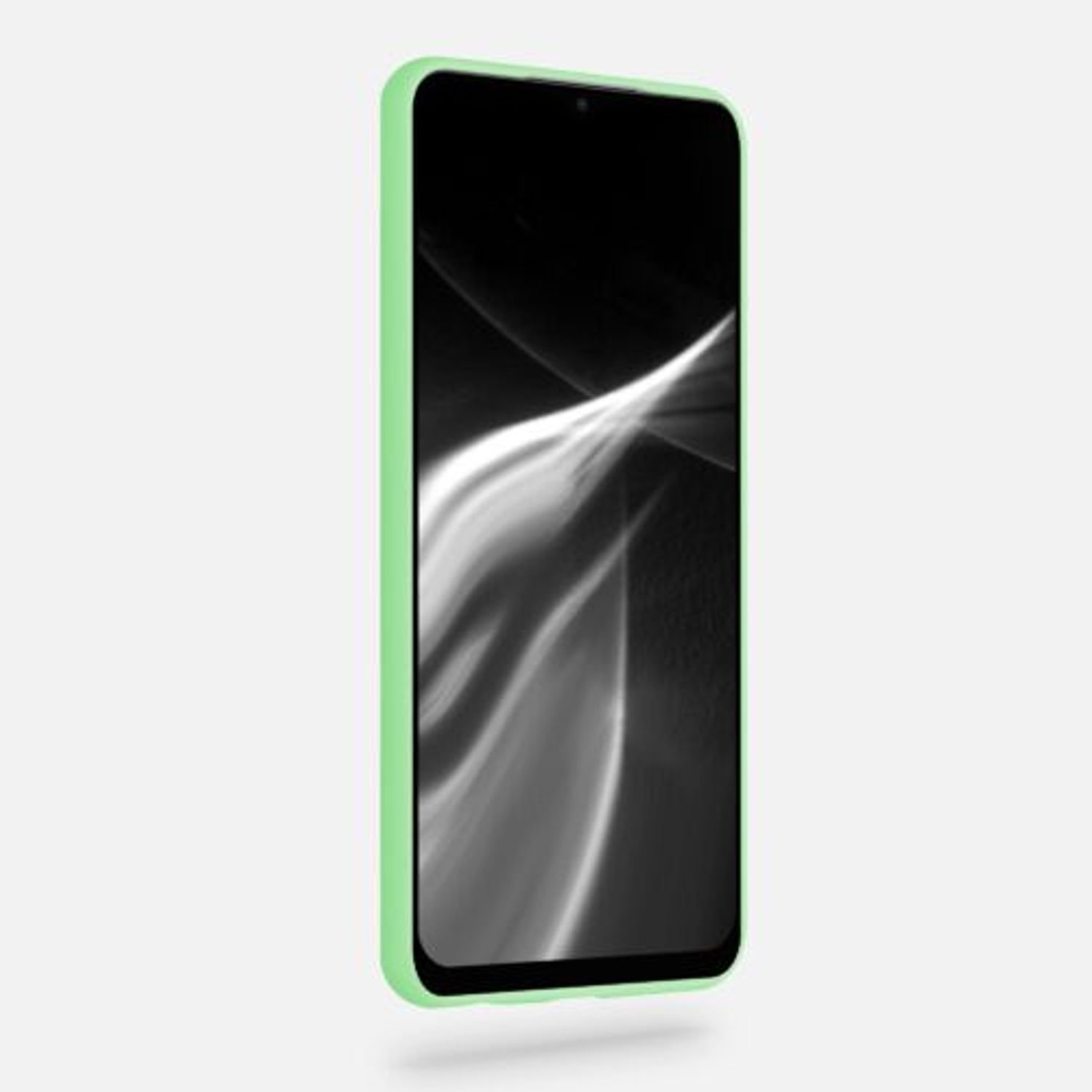 Husa pentru Samsung Galaxy A32 5G, Silicon, Verde, 54328.50 fotografia produsului View 3 L
