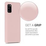 Husa pentru Samsung Galaxy A41, Silicon, Roz, 52301.52 fotografia produsului View 2 S