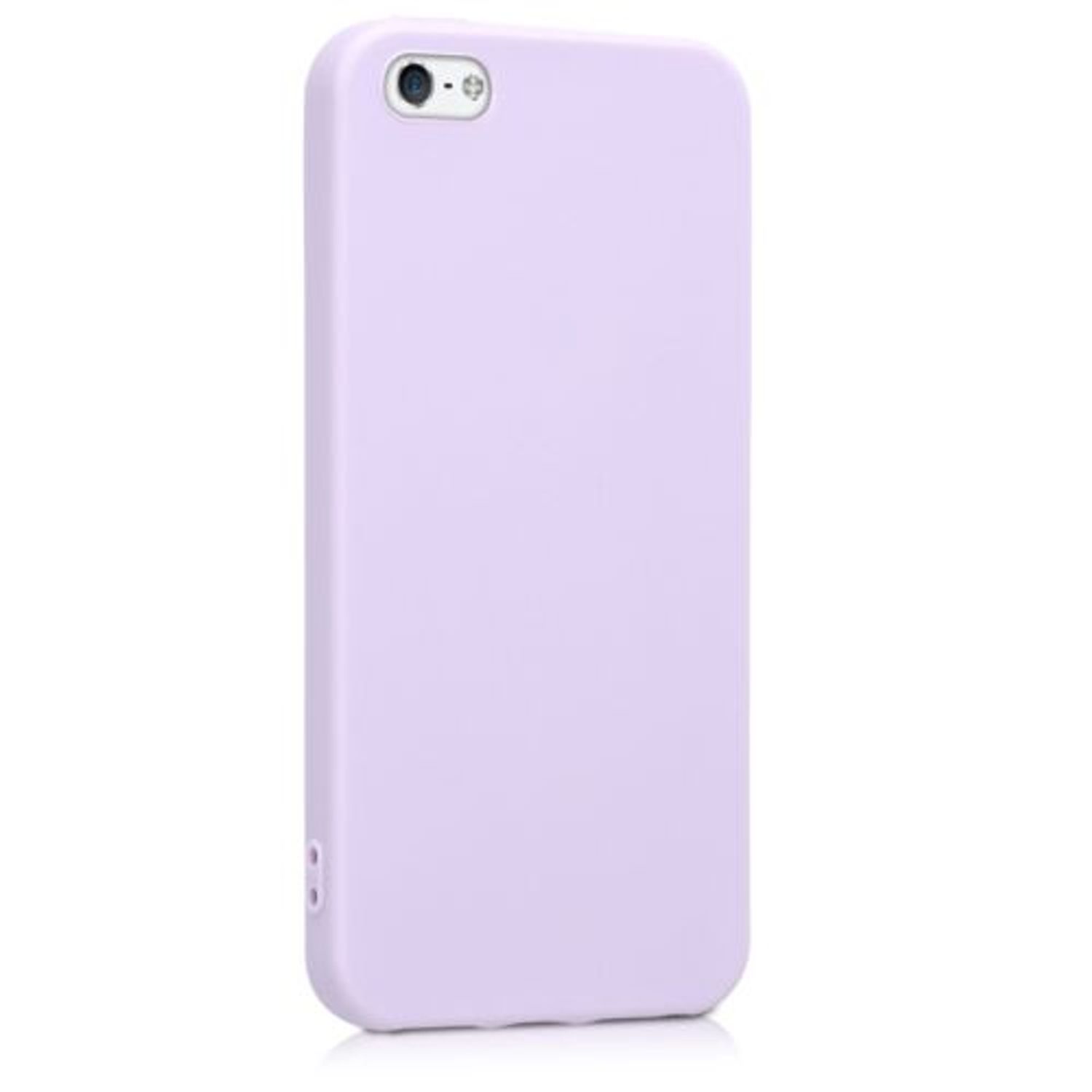 Husa pentru Apple iPhone 5/iPhone 5s/iPhone SE, Silicon, Mov, 33098.108 fotografia produsului View 9 L