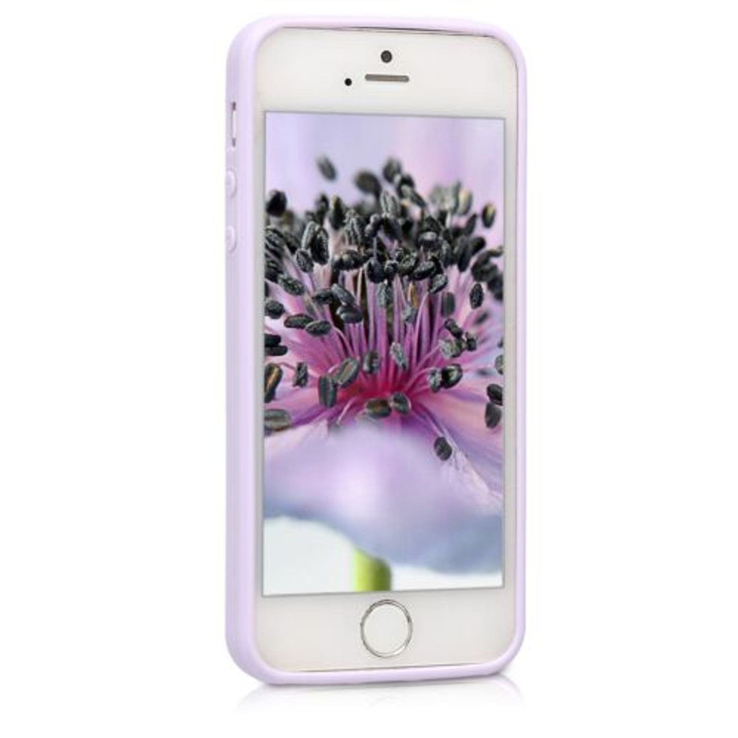 Husa pentru Apple iPhone 5/iPhone 5s/iPhone SE, Silicon, Mov, 33098.108 fotografia produsului View 14 L