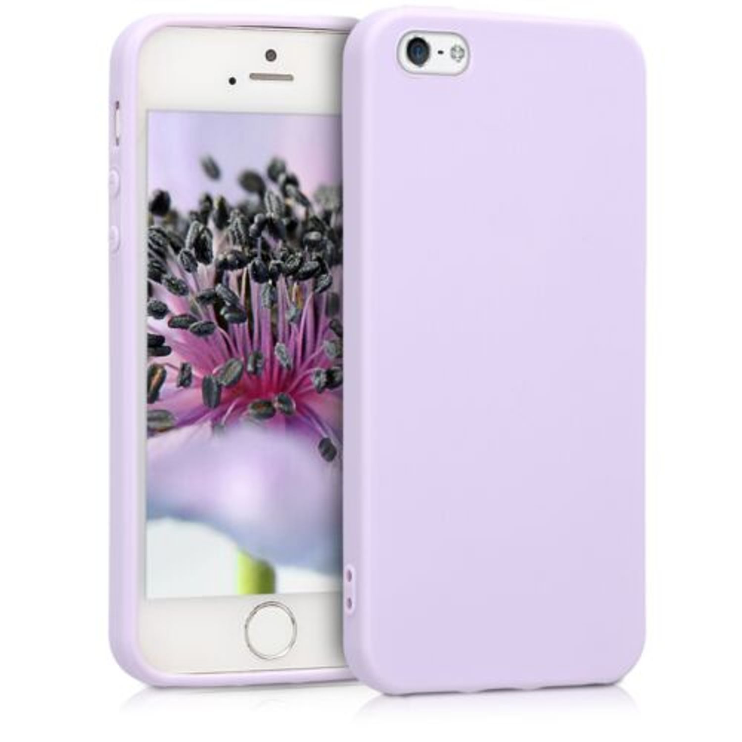 Husa pentru Apple iPhone 5/iPhone 5s/iPhone SE, Silicon, Mov, 33098.108 fotografia produsului View 16 L